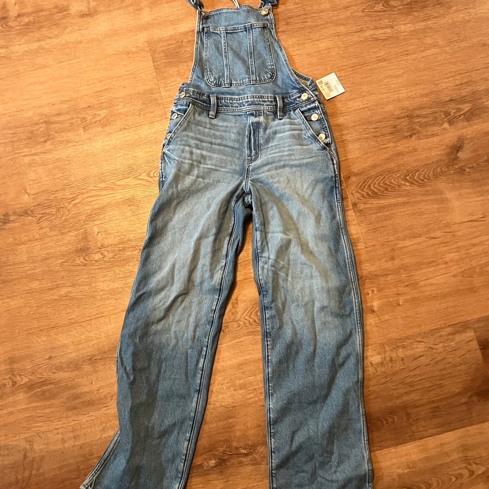 Women’s American Eagle Blue Denim Overalls